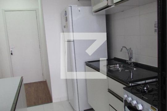 Cozinha de apartamento à venda com 2 quartos, 42m² em Umarizal, São Paulo