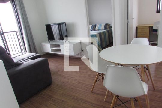 Sala de apartamento à venda com 2 quartos, 42m² em Umarizal, São Paulo