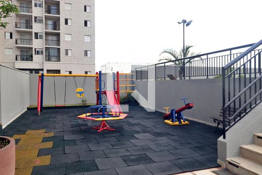Área comum - Playground de apartamento à venda com 1 quarto, 55m² em Utinga, Santo André