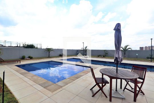 Área comum - Piscina de apartamento à venda com 1 quarto, 55m² em Utinga, Santo André