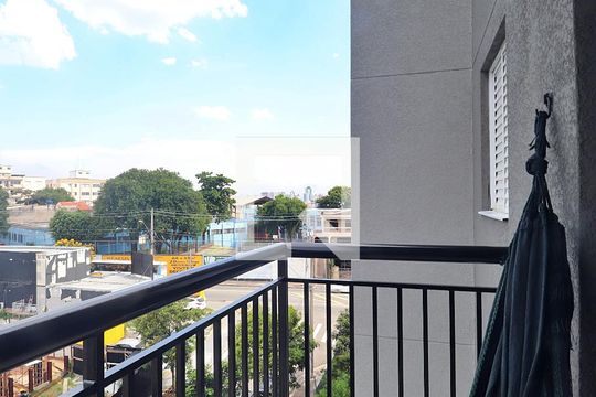 Sala - Varanda de apartamento à venda com 1 quarto, 55m² em Utinga, Santo André