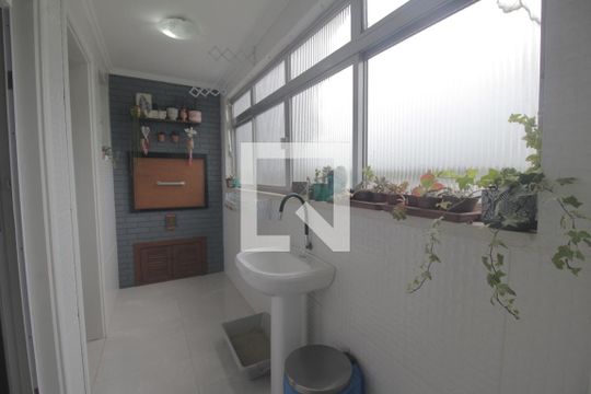 Área comum - Churrasqueira de apartamento à venda com 3 quartos, 99m² em Marechal Rondon, Canoas