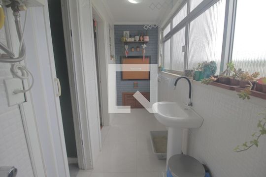 Área comum - Churrasqueira de apartamento à venda com 3 quartos, 99m² em Marechal Rondon, Canoas