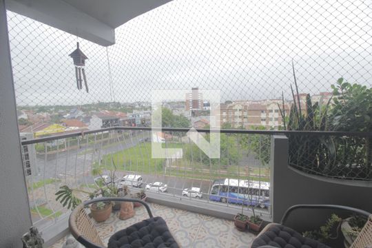 Sacada de apartamento à venda com 3 quartos, 99m² em Marechal Rondon, Canoas