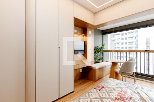 Studio de kitnet/studio à venda com 1 quarto, 25m² em Brooklin Paulista, São Paulo