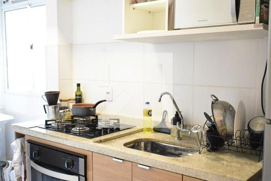 Cozinha - Armários de apartamento para alugar com 2 quartos, 45m² em Campo Grande, Rio de Janeiro