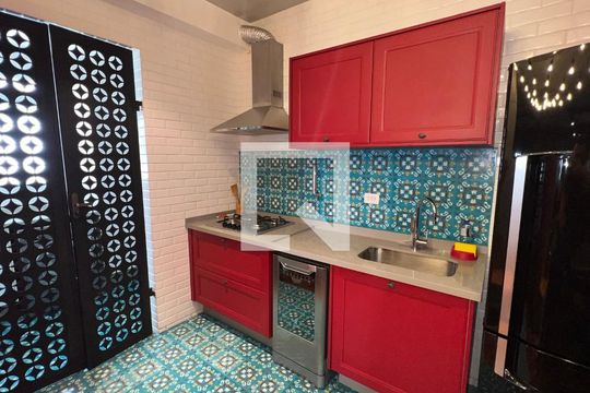 Cozinha de apartamento para alugar com 2 quartos, 98m² em Jardim Paulista, São Paulo