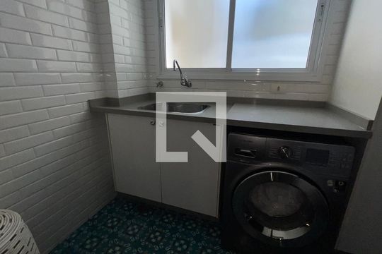 Área de Serviço de apartamento para alugar com 2 quartos, 98m² em Jardim Paulista, São Paulo