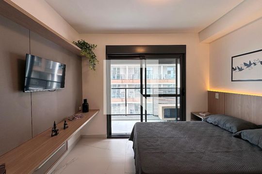 Apartamento para alugar com 1 quarto, 25m² em Jardim das Acacias, São Paulo
