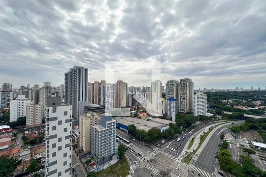 Vista Terraço de apartamento para alugar com 1 quarto, 25m² em Jardim das Acacias, São Paulo