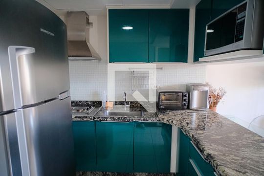 Cozinha de apartamento à venda com 1 quarto, 47m² em Jardim Paulista, São Paulo