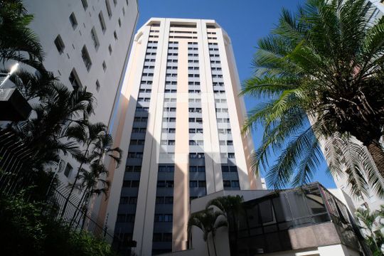 Fachada de apartamento à venda com 1 quarto, 47m² em Jardim Paulista, São Paulo