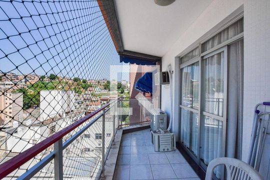 Varanda da Sala de apartamento à venda com 3 quartos, 180m² em Icaraí, Niterói