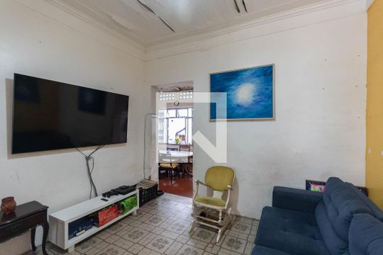 Sala de casa à venda com 4 quartos, 119m² em Grajaú, Rio de Janeiro