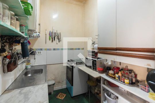 Cozinha de casa à venda com 4 quartos, 119m² em Grajaú, Rio de Janeiro