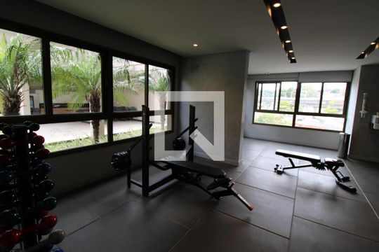 Área comum - Academia de kitnet/studio para alugar com 1 quarto, 25m² em Vila Andrade, São Paulo