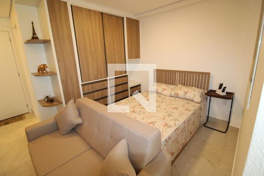 Sala/Quarto de kitnet/studio para alugar com 1 quarto, 25m² em Vila Andrade, São Paulo