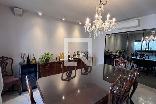Sala de Jantar de apartamento à venda com 3 quartos, 204m² em Jardim Paulista, São Paulo