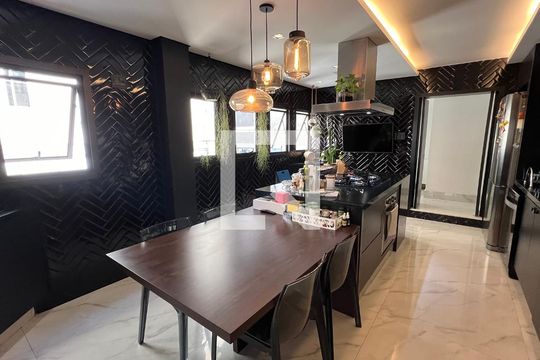 Cozinha de apartamento à venda com 3 quartos, 204m² em Jardim Paulista, São Paulo