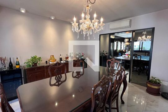 Sala de Jantar de apartamento à venda com 3 quartos, 204m² em Jardim Paulista, São Paulo