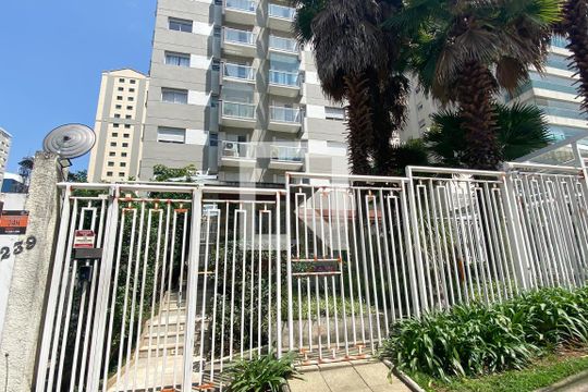 Fachada de apartamento à venda com 1 quarto, 54m² em Alphaville Industrial, Barueri