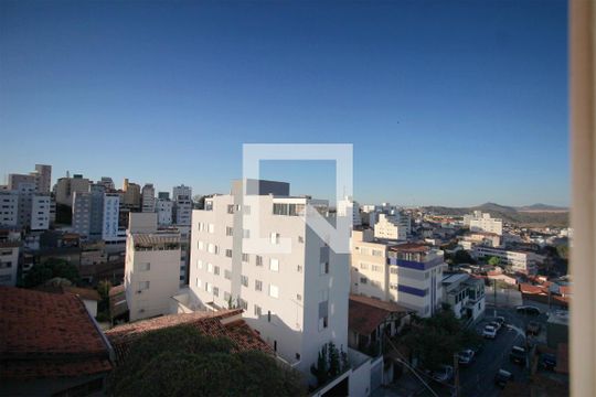 Vista da Suíte de apartamento à venda com 2 quartos, 54m² em Ana Lúcia, Belo Horizonte