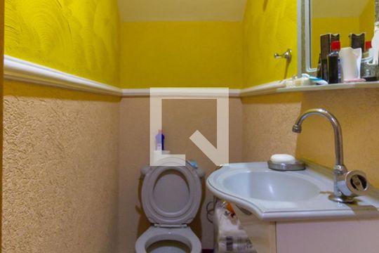 Lavabo de casa de condomínio à venda com 4 quartos, 160m² em Vila Brasilio Machado, São Paulo