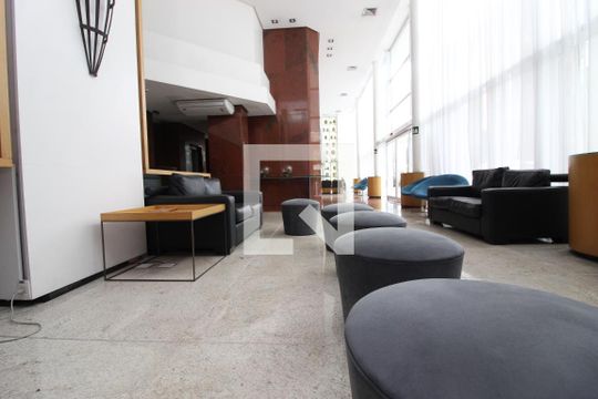 Área comum de apartamento à venda com 1 quarto, 25m² em Santo Agostinho, Belo Horizonte