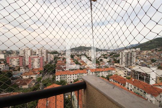 Vista da sala de apartamento à venda com 2 quartos, 78m² em Lins de Vasconcelos, Rio de Janeiro