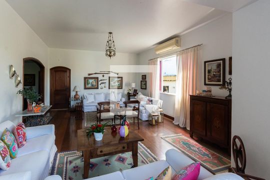 Sala de apartamento à venda com 5 quartos, 300m² em Grajaú, Rio de Janeiro