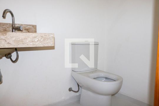 Lavabo da Sala de apartamento à venda com 3 quartos, 121m² em Olímpico, São Caetano do Sul
