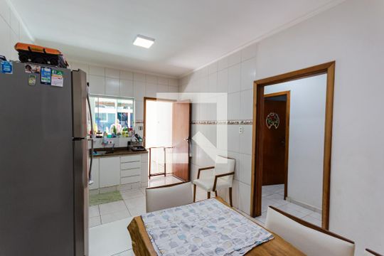 Cozinha de casa à venda com 3 quartos, 240m² em Campestre, Santo André