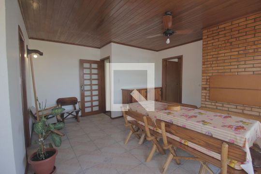 Área comum - Churrasqueira de apartamento à venda com 3 quartos, 141m² em Centro, Canoas