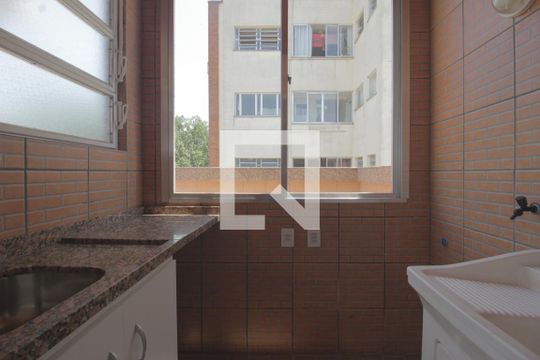 Área de Serviço de apartamento à venda com 3 quartos, 141m² em Centro, Canoas