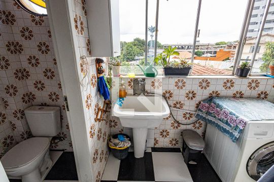 Area de serviço de apartamento à venda com 3 quartos, 109m² em Pampulha, Belo Horizonte