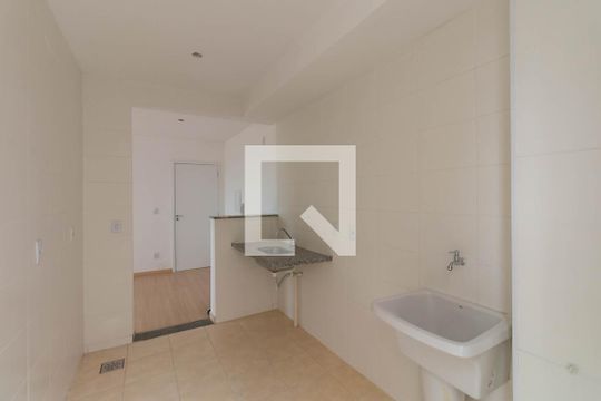 Cozinha e Área de Serviço de apartamento para alugar com 2 quartos, 95m² em Inconfidentes, Contagem