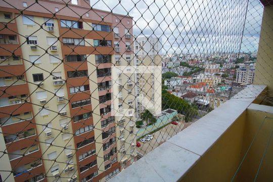 Varanda - Vista de apartamento à venda com 3 quartos, 95m² em Vila Ipiranga, Porto Alegre