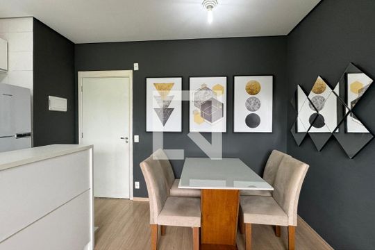 Sala de Jantar de apartamento para alugar com 2 quartos, 51m² em Centro, Barueri