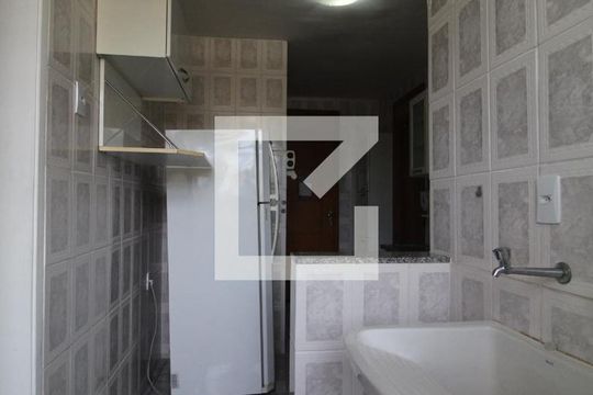 Cozinha e Área de Serviço de apartamento para alugar com 1 quarto, 65m² em Freguesia (jacarepaguá), Rio de Janeiro