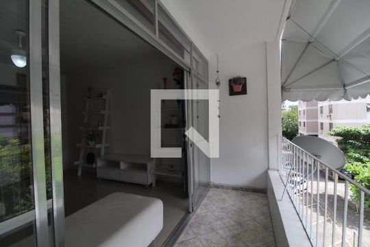 Varanda da Sala de apartamento para alugar com 1 quarto, 65m² em Freguesia (jacarepaguá), Rio de Janeiro