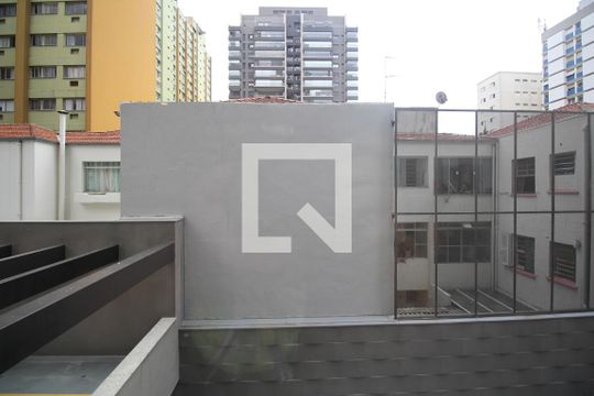 Vista da Sala/Cozinha de kitnet/studio para alugar com 1 quarto, 38m² em Vila Mariana, São Paulo