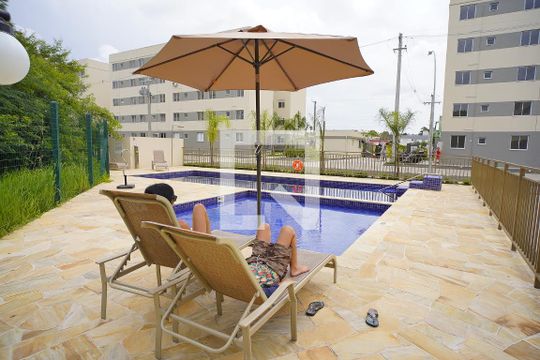Área comum - Piscina de apartamento para alugar com 2 quartos, 39m² em Parque Santa Fé, Porto Alegre