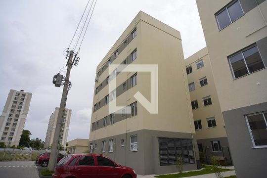 Fachada do bloco de apartamento para alugar com 2 quartos, 39m² em Parque Santa Fé, Porto Alegre