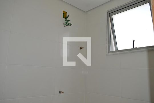 Banheiro da Suíte de apartamento à venda com 2 quartos, 52m² em Linda Vista, Contagem