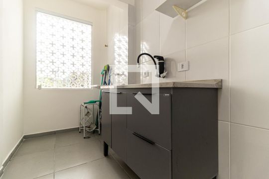 Cozinha de kitnet/studio para alugar com 1 quarto, 41m² em Campos Elíseos, São Paulo