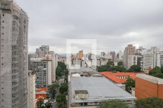 Vista do Quarto de apartamento à venda com 1 quarto, 33m² em Perdizes, São Paulo