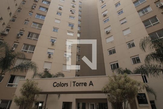 Fachada do bloco de apartamento para alugar com 2 quartos, 62m² em Marechal Rondon, Canoas