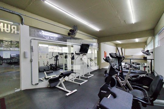 Área comum - Academia de apartamento à venda com 1 quarto, 67m² em Vila Andrade, São Paulo