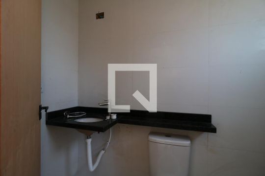 Banheiro da Suíte de apartamento à venda com 2 quartos, 54m² em Jardim Bela Vista, Santo André