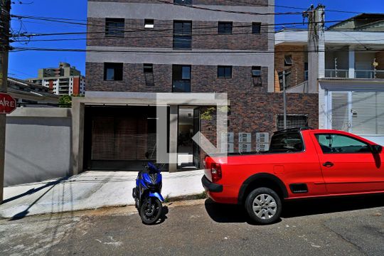 Fachada de apartamento à venda com 2 quartos, 54m² em Jardim Bela Vista, Santo André